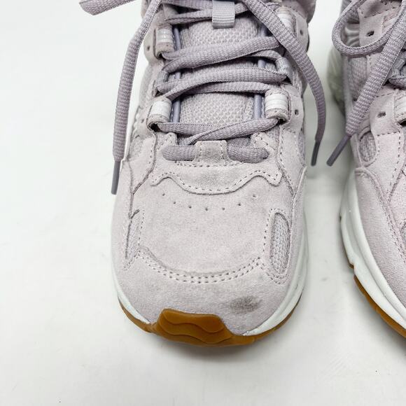 Vionic Size 7.5 Purple Mist Suede 23WALK Adult Sneaker Leather Lace Up Firm Heel - Picture 6 of 12